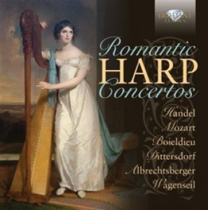 Blandade Artister - Romantic Harp Concertos in the group CD / Klassiskt at Bengans Skivbutik AB (1271783)