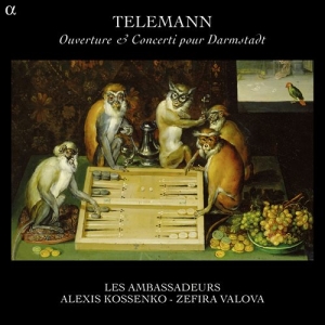 Telemann G. P. - Ouverture & Concerti For Darmstadt in the group Externt_Lager /  at Bengans Skivbutik AB (1273061)