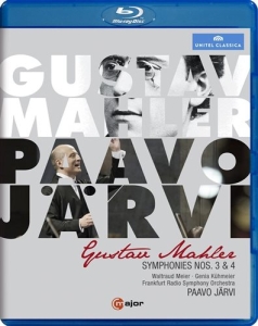 Mahler Gustav - Symphonies Nos. 3 & 4 (Bd) in the group MUSIK / Musik Blu-Ray / Klassiskt at Bengans Skivbutik AB (1273135)