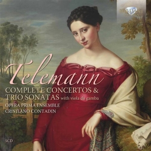 Telemann Georg Philipp - Complete Concertos & Trio Sonatas in the group Externt_Lager /  at Bengans Skivbutik AB (1274427)
