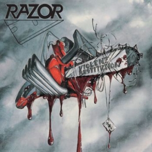 Razor - Violent Restitution - Reissue in the group CD / Hårdrock/ Heavy metal at Bengans Skivbutik AB (1276244)