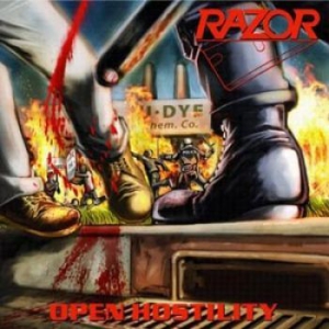 Razor - Open Hostility in the group VINYL / Hårdrock/ Heavy metal at Bengans Skivbutik AB (1276294)