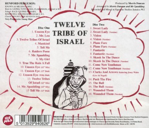 Mr Spaulding - Twelve Tribe Of Israel: Anthology in the group CD / Reggae at Bengans Skivbutik AB (1288716)
