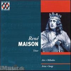 René Maison - Airs - Mélodies in the group Externt_Lager /  at Bengans Skivbutik AB (1297750)