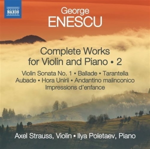 Enescu George - Compl. Works F. Violin 2 in the group CD / Klassiskt at Bengans Skivbutik AB (1309884)