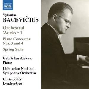 Bacevius Vitautas - Orchestral Works 1 in the group Externt_Lager /  at Bengans Skivbutik AB (1309886)