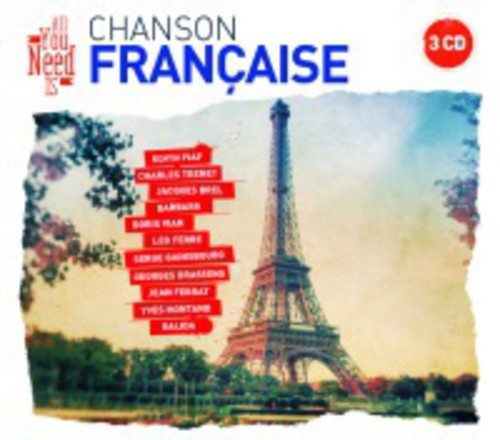 Blandade Artister - French Chansons in the group CD / Pop at Bengans Skivbutik AB (1310171)