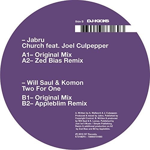 Jabru/Will Saul & Komon - Two For One in the group VINYL / Dans/Techno at Bengans Skivbutik AB (1318394)