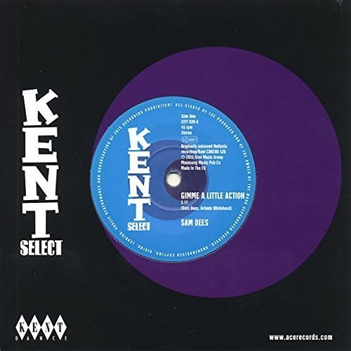Sam Dees - Gimme A Little Action / Meet Me Hal in the group VINYL / RNB, Disco & Soul at Bengans Skivbutik AB (1396881)