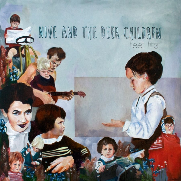 Nielsen Nive And Deer Children - Feet First in the group CD / Rock at Bengans Skivbutik AB (1480401)