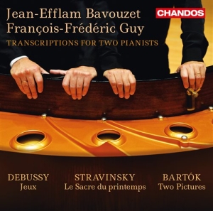 Bartók / Debussy / Stravinsky - Transcriptions For Two Pianists in the group CD / Klassiskt at Bengans Skivbutik AB (1485095)