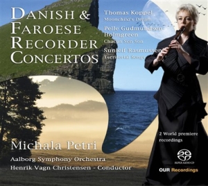 Various Composers - Danish & Faroese Recorder Ctos. in the group MUSIK / SACD / Klassiskt at Bengans Skivbutik AB (1485108)