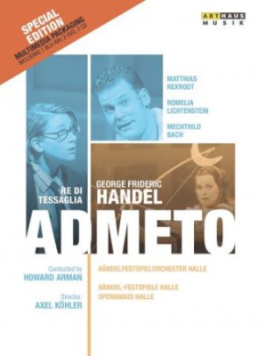 Händel - Admeto (+ Cd And Dvd) in the group DVD & BLU-RAY at Bengans Skivbutik AB (1485117)