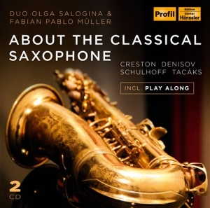 Various Composers - About The Classical Saxophone in the group Externt_Lager /  at Bengans Skivbutik AB (1485658)