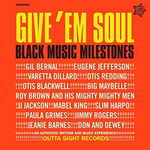 Blandade Artister - Give 'em Soul 1 in the group VINYL / RNB, Disco & Soul at Bengans Skivbutik AB (1511262)