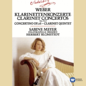 Sabine Meyer - Weber : Clarinet Concertos 1 & in the group CD / Pop-Rock at Bengans Skivbutik AB (1525595)