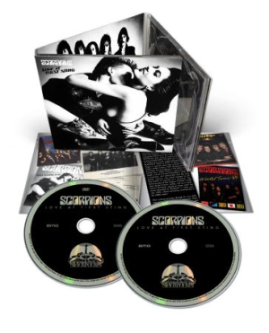 Scorpions - Love At First Sting (2Cd/Dvd) in the group CD / Pop-Rock at Bengans Skivbutik AB (1541591)