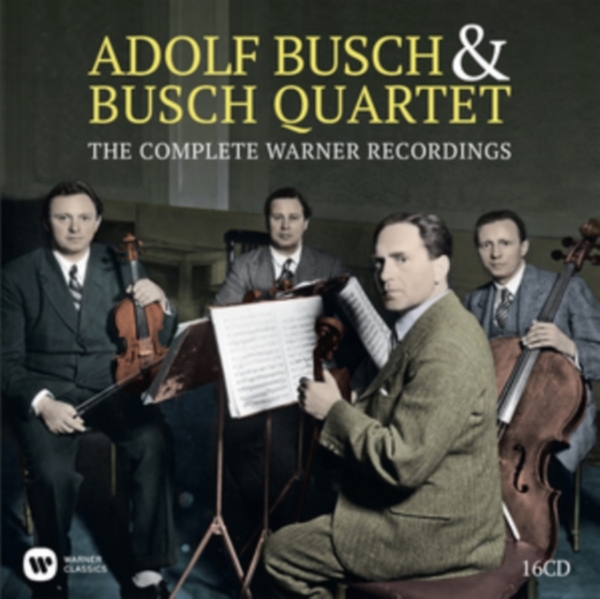 Adolf Busch - Adolf Busch & The Busch Quarte in the group CD / Pop at Bengans Skivbutik AB (1545880)