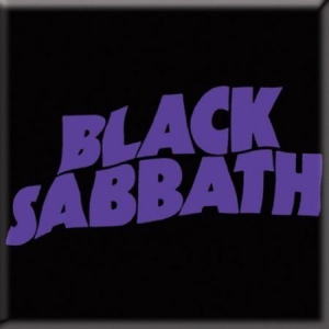 Black Sabbath - Black Sabbath - Wavy Logo Fridge Magnet in the group OTHER / MK Export CDON Merch at Bengans Skivbutik AB (1556194)
