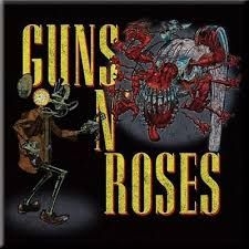 Guns N' Roses - Guns N' Roses Fridge Magnet: Attack magnet i gruppen VI TIPSAR / Tips Merch hos Bengans Skivbutik AB (1556198)