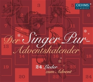 Various - Der Singer Pur Adventskalender in the group Externt_Lager /  at Bengans Skivbutik AB (1560856)