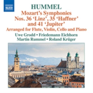 Mozart W A (Arr. Hummel) - Symphonies Nos. 35, 36 & 41 in the group Externt_Lager /  at Bengans Skivbutik AB (1561676)