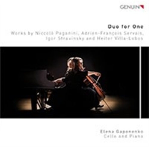 Paganini / Stravinsky / Villa-Lobos - Duo For One in the group Externt_Lager /  at Bengans Skivbutik AB (1705910)