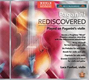 Paganini Niccolo - Paganini Rediscovered in the group Externt_Lager /  at Bengans Skivbutik AB (1712679)