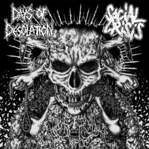 Social Crisis / Days Of Desolation - Split in the group VINYL / Rock at Bengans Skivbutik AB (1712745)