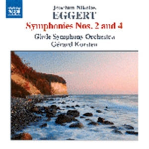 Eggert Joachim Nikolas - Symphonies Nos. 2 & 4 in the group Externt_Lager /  at Bengans Skivbutik AB (1714318)