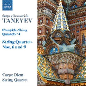 Taneyev Sergey - String Quartets, Vol. 4 in the group Externt_Lager /  at Bengans Skivbutik AB (1714323)