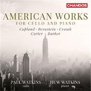 Barber / Bernstein / Copland - American Works For Cello And Piano in the group Externt_Lager /  at Bengans Skivbutik AB (1714334)