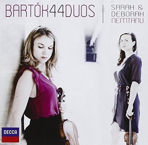 Nemtanu Sarah & Deborah - 44 Duos For Two Violins in the group CD / Klassiskt at Bengans Skivbutik AB (1714844)
