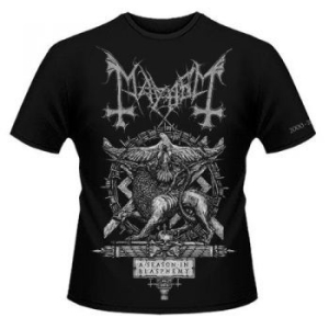 Mayhem - T/S A Season In Blasphemy (S) in the group OTHER / Merchandise at Bengans Skivbutik AB (1719044)