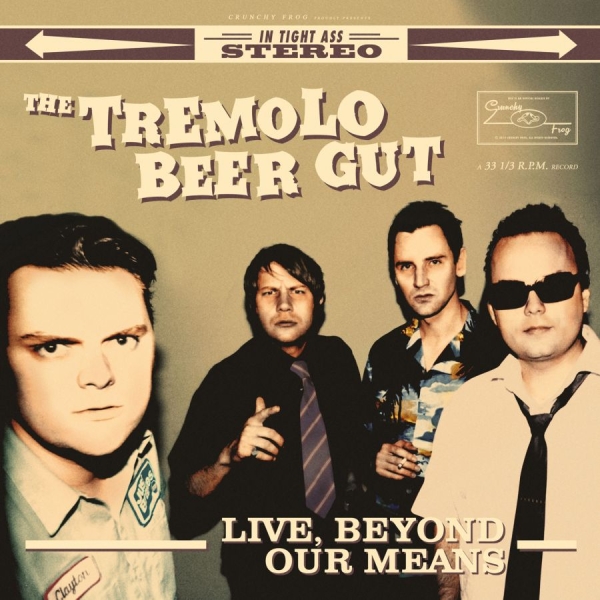 The Tremolo Beer Gut - Live, Beyond Our Means in the group VINYL / Rock at Bengans Skivbutik AB (1721200)