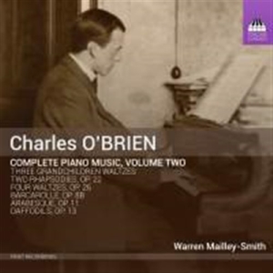 O'brien Charles - Complete Piano Music, Vol. 2 in the group Externt_Lager /  at Bengans Skivbutik AB (1723604)