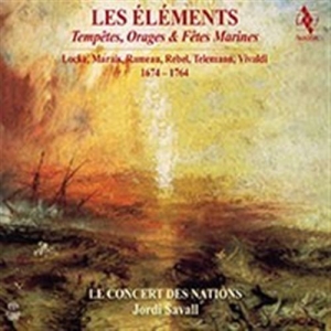 Rebel / Telemann / Vivaldi - Les Éléments in the group MUSIK / SACD / Klassiskt at Bengans Skivbutik AB (1728738)