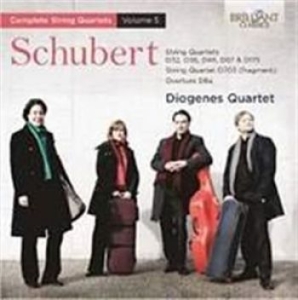 Schubert Franz - String Quartets, Vol. 5 in the group CD / Klassiskt at Bengans Skivbutik AB (1733866)