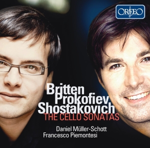 Britten / Prokofiev / Shostakovich - Cello Sonatas in the group CD / Klassiskt at Bengans Skivbutik AB (1788303)