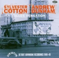 Cotton Sylvester/Andrew Dunham - Blues Sensation: Detroit Down Home in the group CD / Blues,Jazz at Bengans Skivbutik AB (1811007)