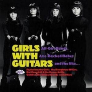 Various Artists - Girls With Guitars in the group CD / Pop-Rock at Bengans Skivbutik AB (1811041)