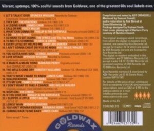 Various Artists - Goldwax Northern Soul in the group OTHER / Övrigt / at Bengans Skivbutik AB (1811248)