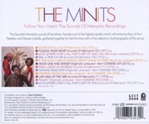 Minits - Follow Your Heart: The Sounds Of Me in the group CD / Pop-Rock,RnB-Soul at Bengans Skivbutik AB (1811285)