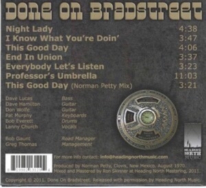 Done On Bradstreet - Time Capsule in the group OTHER / Övrigt /  at Bengans Skivbutik AB (1812422)