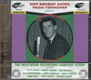 Various Artists - Hot Rockin' Music From Tennessee Vo in the group CD / Pop-Rock at Bengans Skivbutik AB (1813784)