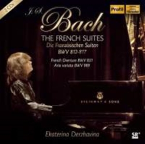 Bach J S - The French Suites in the group Externt_Lager /  at Bengans Skivbutik AB (1833262)