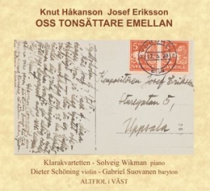 Knut Håkanson Josef Eriksson - Oss Tonsättare Emellan in the group CD / Klassiskt at Bengans Skivbutik AB (1838381)