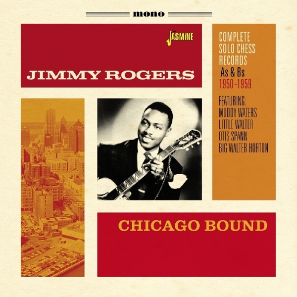 Jimmy & Left Hand Frank Rogers - Chicago Bound in the group CD / Jazz/Blues at Bengans Skivbutik AB (1842257)