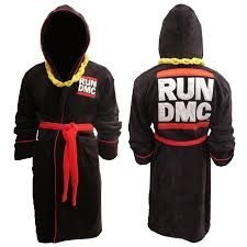 Run DMC - Logo With Fleece Chain - Bathrobe (Fleece) in the group Labels /  at Bengans Skivbutik AB (1843645)