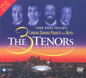 Luciano Pavarotti Plácido Dom - The 3 Tenors In Concert 1994 in the group Minishops / Pavarotti at Bengans Skivbutik AB (1847222)